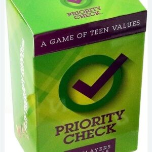 Priority Check Card Game - A game of Teen Values